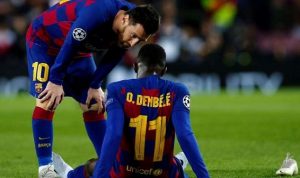 Cedera Dembele Berakibat Buruk Bagi Barca