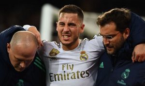 Cedera Eden Hazard Berakibat Buruk Bagi Real Madrid