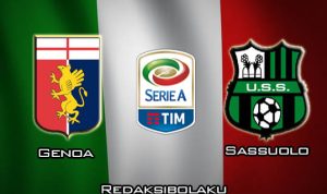 Prediksi Pertandingan Genoa vs Sassuolo 06 Januari 2020 - Italia Serie A