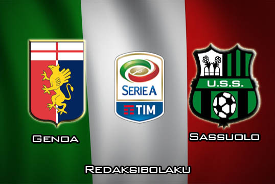 Prediksi Pertandingan Genoa vs Sassuolo 06 Januari 2020 - Italia Serie A