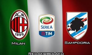 Prediksi Pertandingan Milan vs Sampdoria 06 Januari 2020 - Italia Serie A