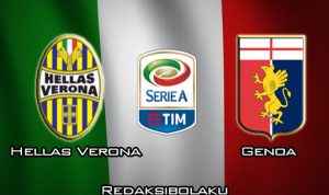 Prediksi Pertandingan Hellas Verona vs Genoa 13 Januari 2020 - Serie A