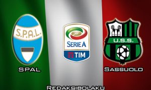 Prediksi Pertandingan SPAL vs Sassuolo 9 Februari 2020 - Italia Serie A