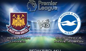 Prediksi Pertandingan West Ham United vs Brighton & Hove Albion 1 Februari 2020 - Premier League