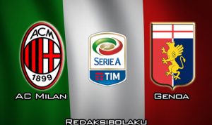 Prediksi Pertandingan AC Milan vs Genoa 1 Maret 2020 - Italia Serie A