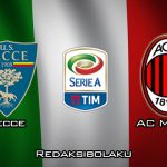 Prediksi Pertandingan Lecce vs AC Milan 10 Maret 2020 - Italia Serie A