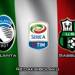 Prediksi Pertandingan Atalanta vs Sassuolo 19 Maret 2020 - Italia Serie A