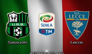 Prediksi Pertandingan Sassuolo vs Lecce 05 Juli 2020 - Serie A