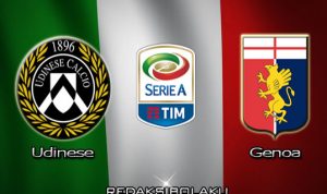 Prediksi Pertandingan Udinese vs Genoa 06 Juli 2020 - Serie A