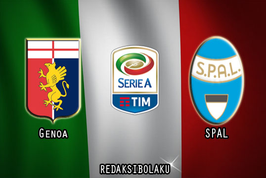 Prediksi Pertandingan Genoa vs SPAL 12 Juli 2020 - Italia Serie A