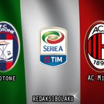 Prediksi Pertandingan Crotone vs AC Milan 27 September 2020 - Liga Italia Serie A