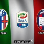Prediksi Pertandingan Bologna vs Crotone 29 November 2020 - Liga Italia Serie A
