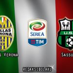 Prediksi Pertandingan Hellas Verona vs Sassuolo 22 November 2020 - Liga Italia Serie A