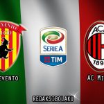Prediksi Pertandingan Benevento vs AC Milan 04 Januari 2021 - Liga Italia Serie A