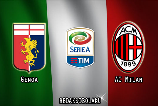 Prediksi Pertandingan Genoa vs AC Milan 17 Desember 2020 - Liga Italia Serie A