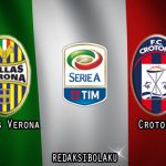 Prediksi Pertandingan Hellas Verona vs Crotone 10 Januari 2021 - Liga Italia Serie A