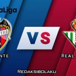 Prediksi Pertandingan Levante vs Real Betis 30 Desember 2020 - La Liga