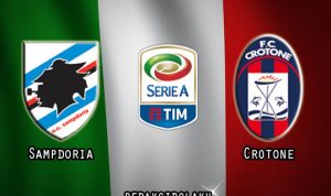 Prediksi Pertandingan Sampdoria vs Crotone 20 Desember 2020 - Liga Italia Serie A