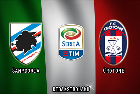 Prediksi Pertandingan Sampdoria vs Crotone 20 Desember 2020 - Liga Italia Serie A