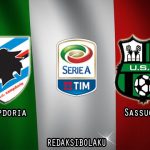 Prediksi Pertandingan Sampdoria vs Sassuolo 24 Desember 2020 - Liga Italia Serie A