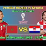 Prediksi Maroko vs Kroasia